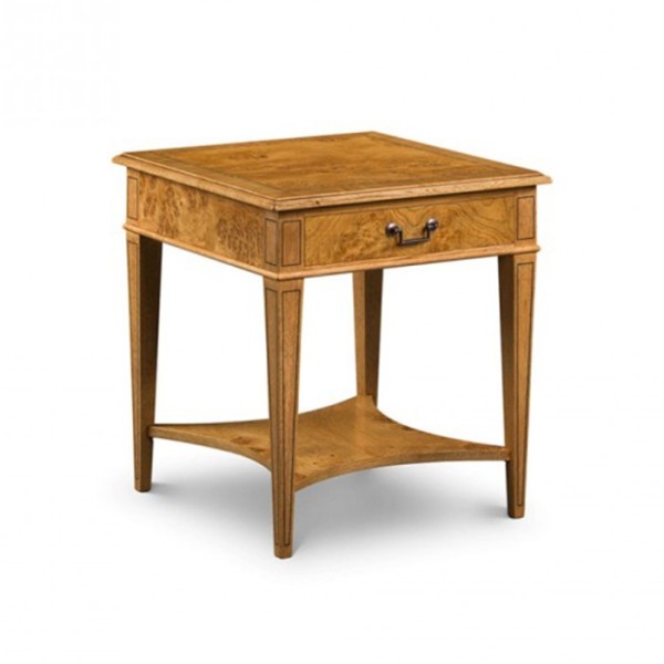 AMC 65 End Table Burr Oak