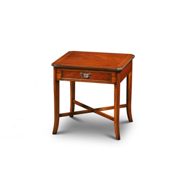 AMC 119 Canted End Table Mahogany