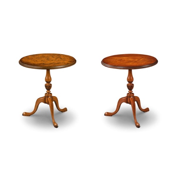 W 173 Wine Tables Burr Walnut and Mahogany