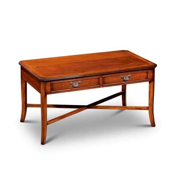 AMC 121 Canted Coffee Table Mahogany