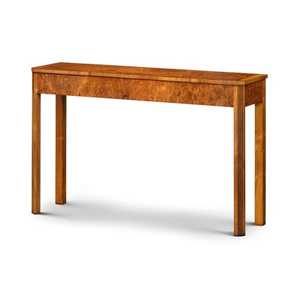 AMC 335 Ashton Console Table Burr Walnut