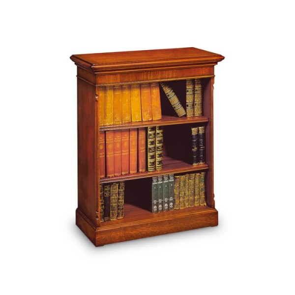 AMC 355 Open Bookcase Mahogany