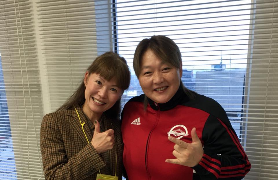 女子プロ 長与千種さん♪